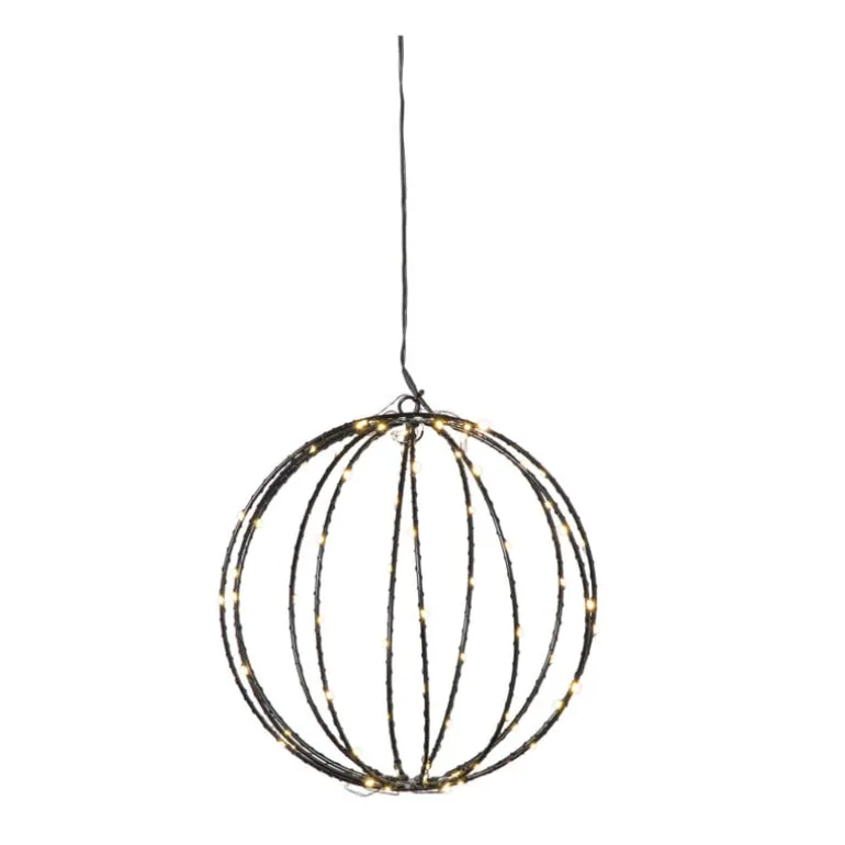 Kerstverlichting hangende kerstbal - warm wit - ø25 cm