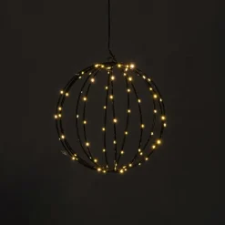 Kerstverlichting hangende kerstbal - warm wit - ø25 cm
