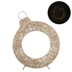 Kerstverlichting krans Ferry - ø58 cm - 40 lampjes