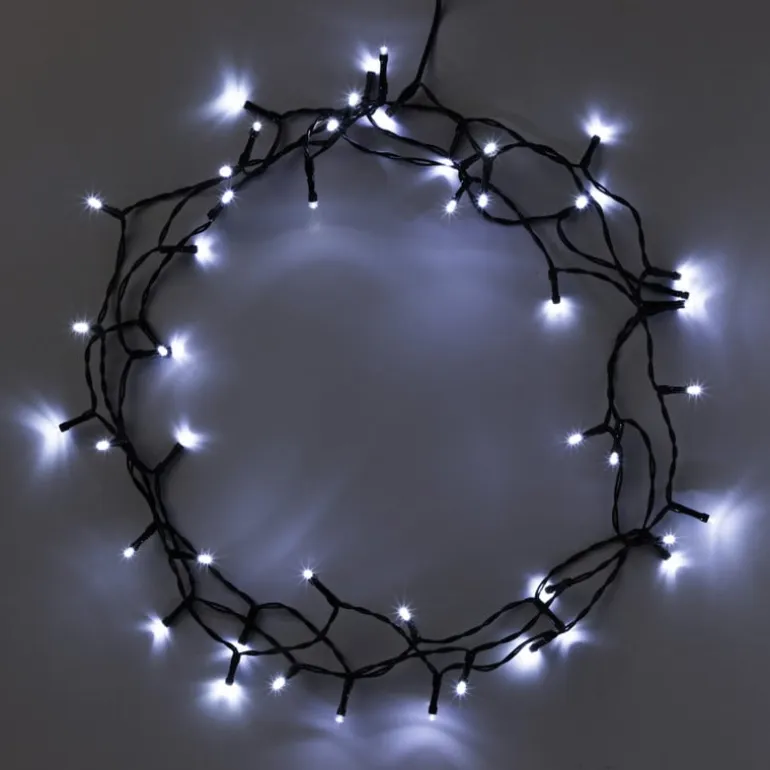 Kerstverlichting LED - klassiek wit - 50 lampjes - 3.7 meter