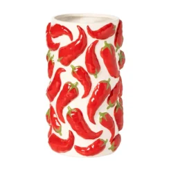 Keukengerei pot peper - rood - ø11.5x20 cm