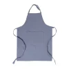 Keukenschort denim - blauw - 65x85 cm