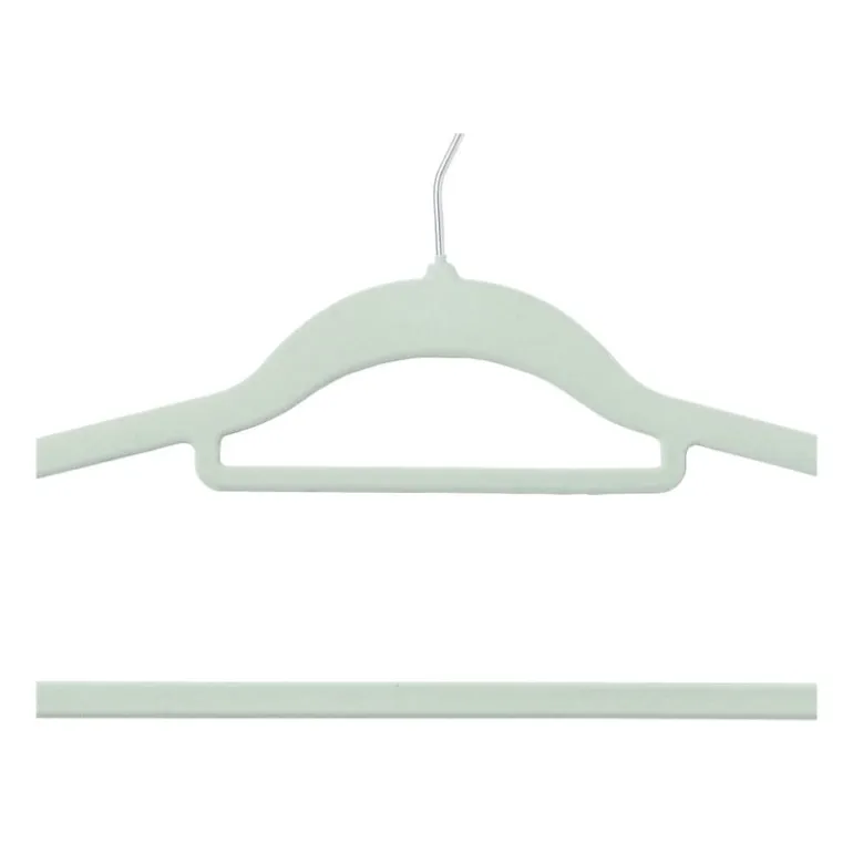 Kledinghanger vilt - groen - set van 5