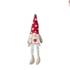 Knuffel Gnome met led - diverse varianten - 43x12x10 cm