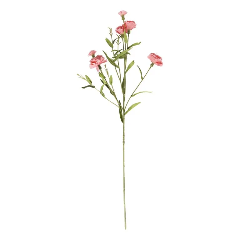 Kunstbloem anjer - roze - 70 cm