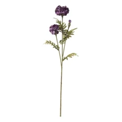 Kunstbloem hortensia - paars - 62 cm