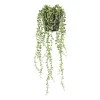 Kunstplant erwtenplantje in pot - groen/zwart - 53 cm