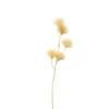Kunsttak bollen - beige - 70 cm