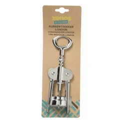 Kurkentrekker London - zilverkleurig - 19.5 cm