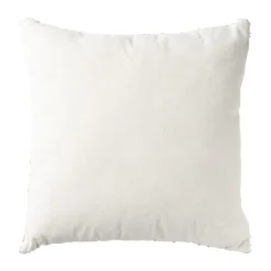Kussen jacquard - wit/groen - 45X45 cm
