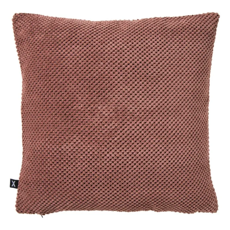 Kussen met blokjes - roze - 45x45 cm