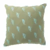Kussen met print - groen - 45x45 cm