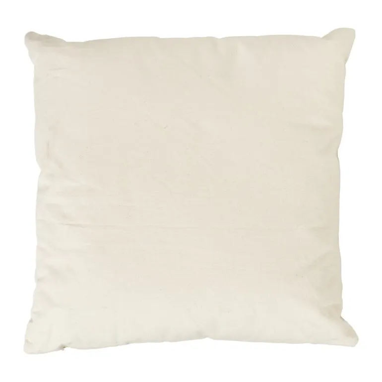 Kussen palmboom - beige/oranje - 43x43 cm