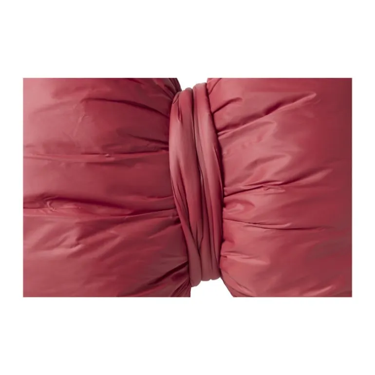 Kussen strik - rood - 40x35 cm