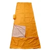 Lakenzak - oranje - polyester - 80x220 cm