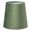 Lampenkap taps mini - groen - ø17x13 cm