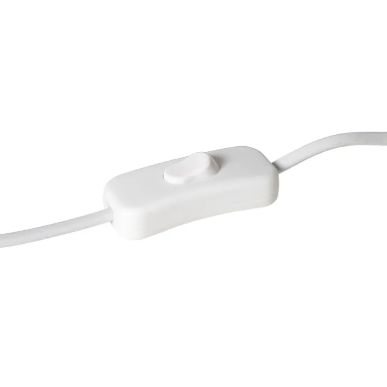 Lampvoet met kap - beige - ø20x65 cm