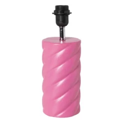 Lampvoet spekje - roze - ø11.5x31.5 cm