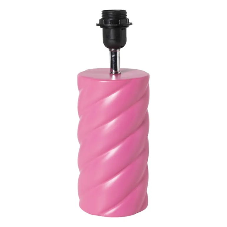 Lampvoet spekje - roze - ø11.5x31.5 cm
