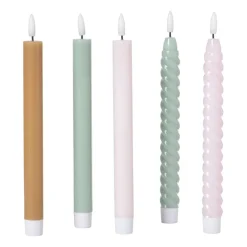 LED dinerkaars - paars - ø2.2x24.5 cm