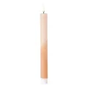 LED dinerkaars duo - bruin/beige - ø2.2x24.5 cm