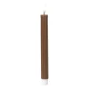 LED dinerkaars rib - bruin - ø2.2x24.5 cm