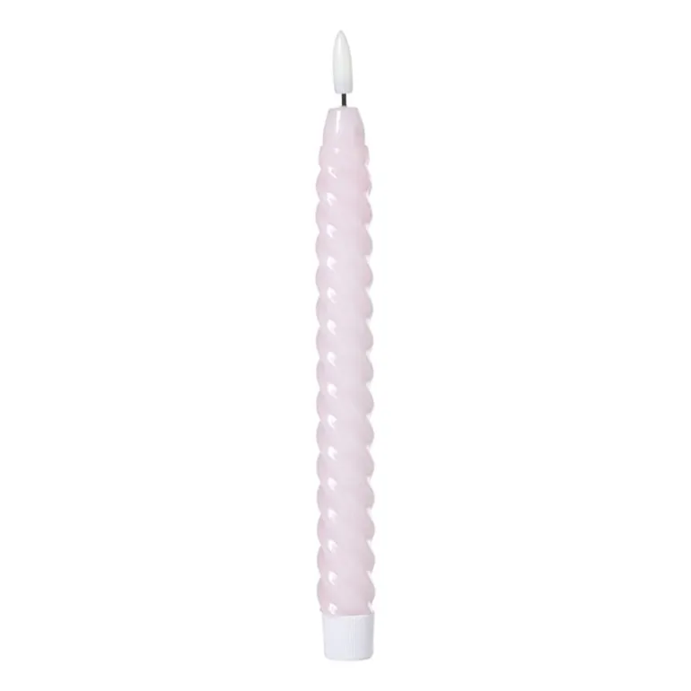 LED dinerkaars twist smal - paars - ø2.5x24.5 cm
