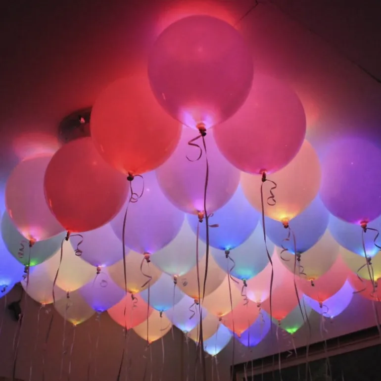 LED lampjes voor ballonnen - set van 10