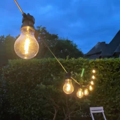 Lichtsnoer voor buiten - 10 LED lampen - 7.5 meter