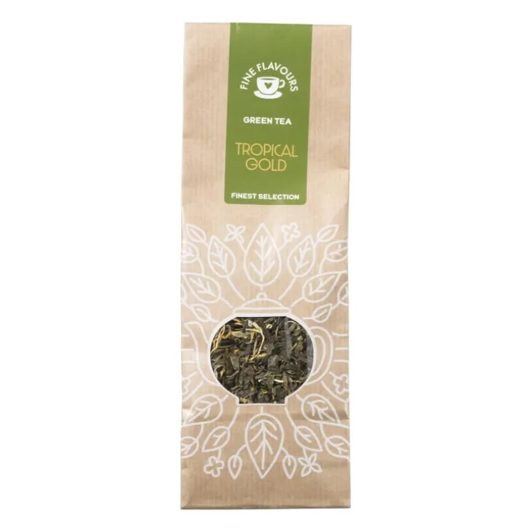 Losse groene thee - Tropical Gold - 75 gram