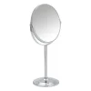 Make-up spiegel - chroom - ø16 x 36 cm