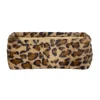 Mand luipaard - 11x30x20 cm - bruin/beige