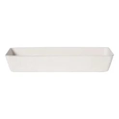 Mand vilt langwerpig - wit - 6x36x14 cm