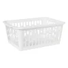 Mandje wit - 14.5x34x24 cm