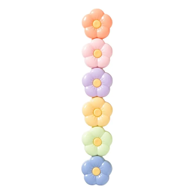 Markeerstift bloem - set van 6
