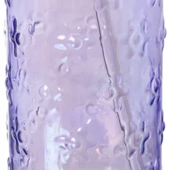 Mason jar iriserend - paars - ø7.5x14 cm