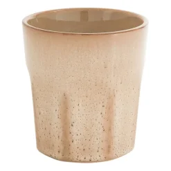 Mok facet - beige - 150 ml