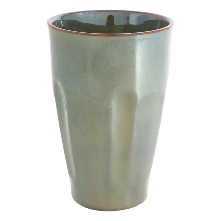 Mok facet - groen - 360 ml