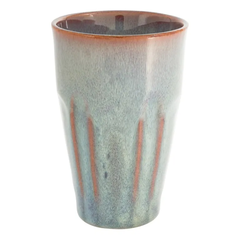Mok facet - lichtblauw - 360 ml
