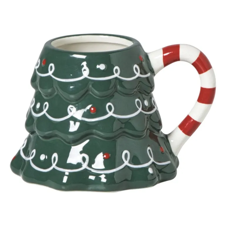 Mok kerstboom - groen