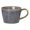 Mok met gouden oor - grijs - 250 ml