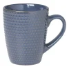 Mok Relief - blauw - 300 ml