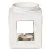 Oliebrander reactive glaze - beige - 11x9x9 cm