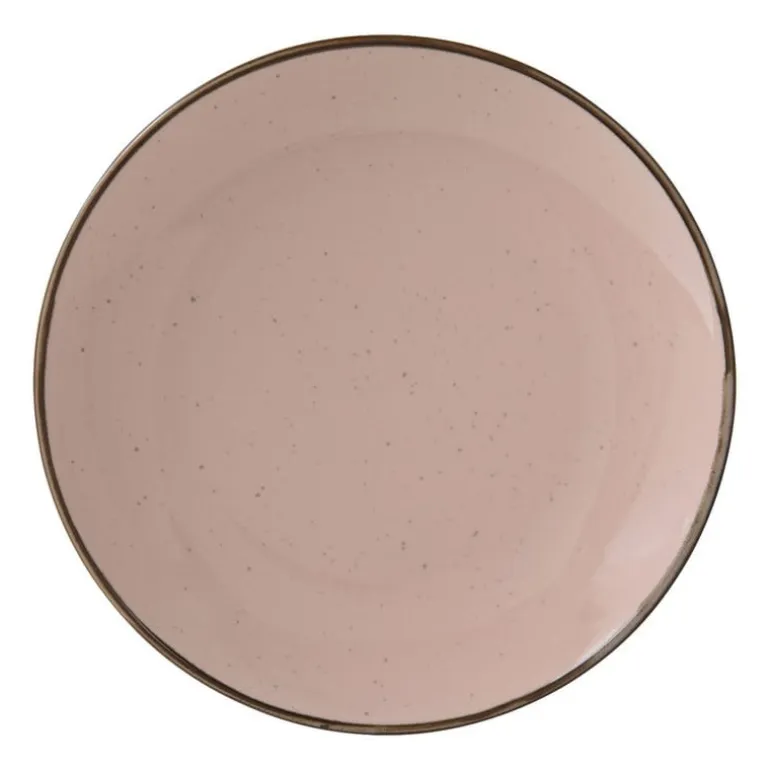 Ontbijtbord Emma - roze - ø21 cm