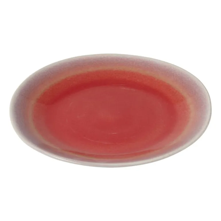 Ontbijtbord Roots - rood/paars - ø22x2.5 cm