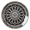 Ontbijtbord Yara - zwart - ⌀21.2 cm