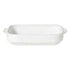 Ovenschaal Toscane L - wit - 6.5x33x21 cm