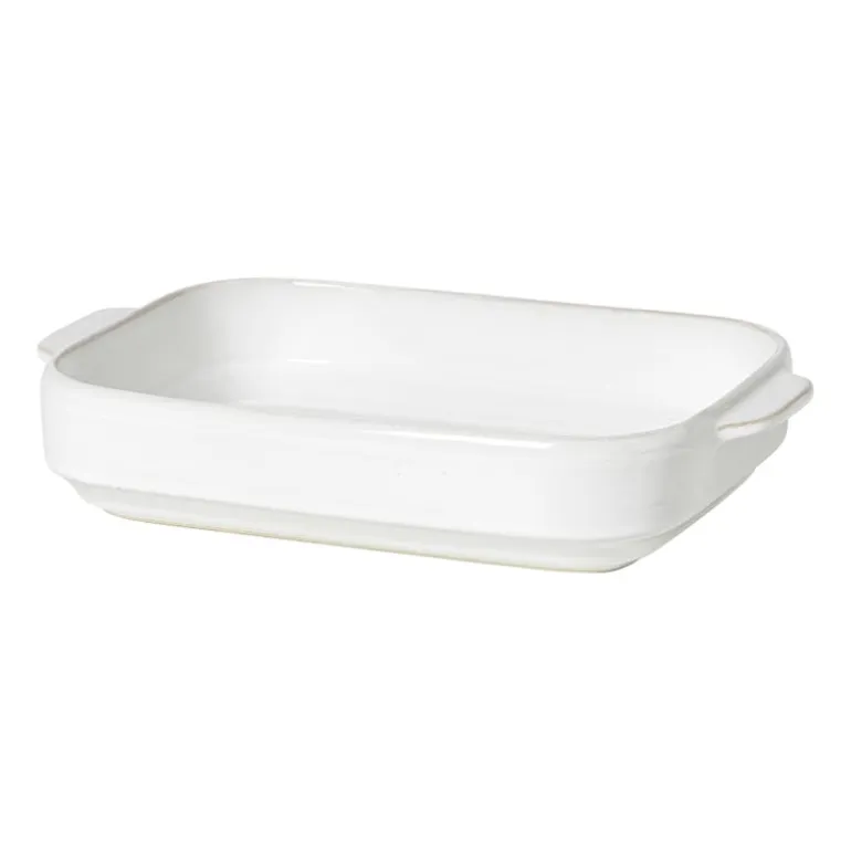 Ovenschaal Toscane L - wit - 6.5x33x21 cm