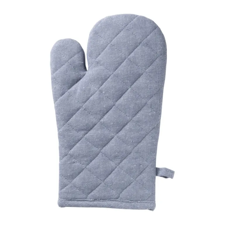 Ovenwant denim - blauw - 18x32 cm