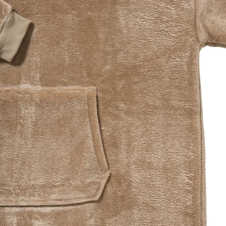 Oversized hoodie - beige - one size
